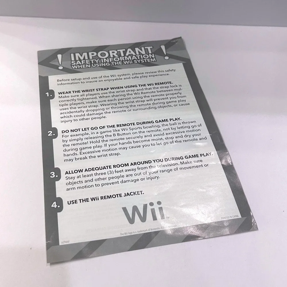 Vintage Nintendo Wii RVL-001 CIB Wii Sports Tested GameCube Compatible